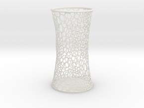 Voronoi Penholder in White Natural Versatile Plastic