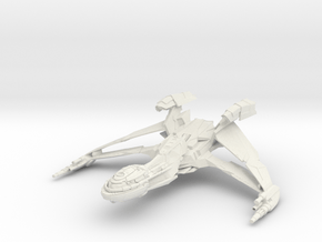 Klingon Raptor Class II  Bird of Prey  Reift in White Natural Versatile Plastic