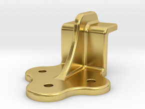 D&RG End Door Guide - 2.5" scale in Polished Brass