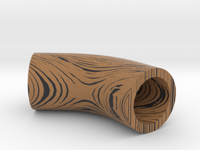 wood grain bent tube in Full Color Sandstone