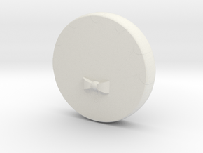 mini Peppermint Butler 1 inch DIY in White Natural Versatile Plastic