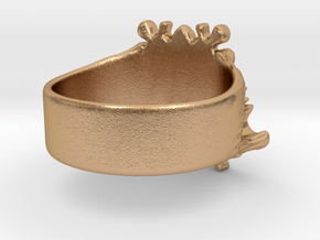 Kiju Ring Size 6 in Natural Bronze