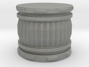 28mm Scale - Round Hero Base / Display Plinth. in Gray PA12