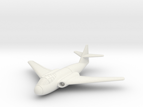 (1:144) Messerschmitt Me P.1100/II in White Natural Versatile Plastic