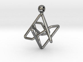 INFINITE X in Fine Detail Polished Silver