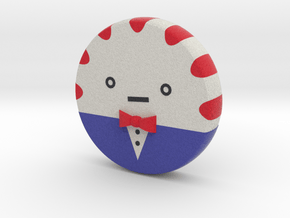 mini Peppermint Butler no arms and no legs in Full Color Sandstone: Small