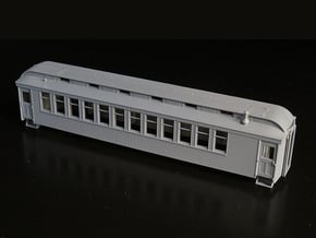 HOn3 D&RGW vestibule coach body in Smooth Fine Detail Plastic
