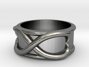 Supreme Kai Time Ring (Size 7) in Polished Silver