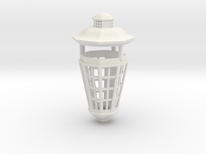 1:24 scale Age of Sail Stern Lantern in White Premium Versatile Plastic
