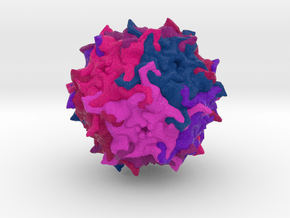 Adeno-Associated Virus 2 (Gene Therapy Vector) in Natural Full Color Sandstone