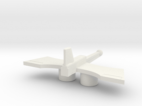 Acroyear Drone in White Natural Versatile Plastic