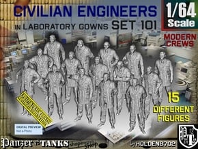 1/64 Engineers Set101 in Tan Fine Detail Plastic