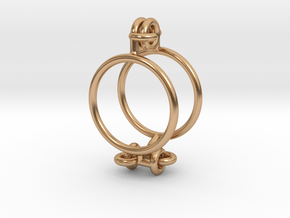 Marble Cage in Polished Bronze (Interlocking Parts)