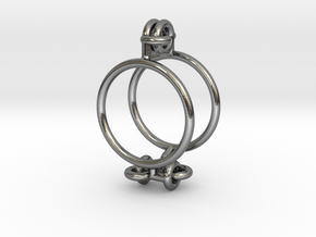 Marble Cage in Polished Silver (Interlocking Parts)