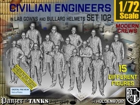 1/72 Engineers Set102 in Tan Fine Detail Plastic