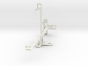 LG G7 One tripod & stabilizer mount in White Natural Versatile Plastic