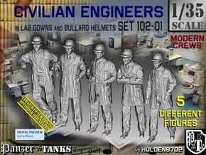 1/35 Engineers Set102-01 in Tan Fine Detail Plastic