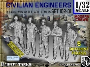 1/32 Engineers Set102-01 in Tan Fine Detail Plastic