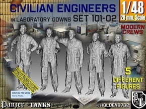 1/48 Engineers Set101-02 in Tan Fine Detail Plastic