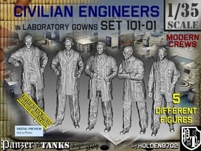 1/35 Engineers Set101-01 in Tan Fine Detail Plastic