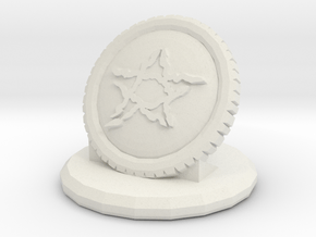 Betrayal At House On The Hill Omen - Medallion in White Natural Versatile Plastic