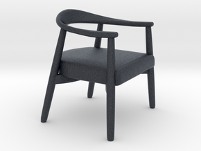 Miniature Tekton Chair - Natevo in Black PA12: 1:12