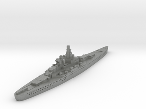 Alsace Class Battleship (France) Global War Scale in Gray PA12