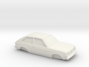 1/32 1975-82 Chevrolet Chevette Shell in White Natural Versatile Plastic