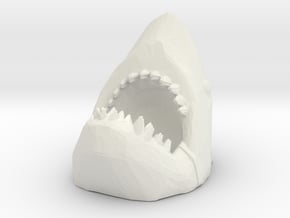 HO Scale Shark Attack in White Natural Versatile Plastic