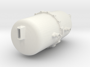 1/8" Scale AB Brake Reservoir in White Natural Versatile Plastic