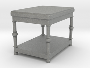 Fancy End Table Tabletop Prop in Gray PA12
