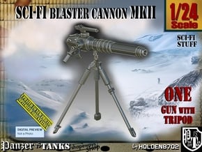 1/24 Sci-Fi Blaster Cannon MkII Set001 in Tan Fine Detail Plastic