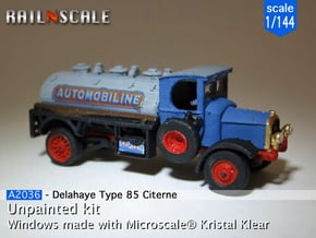 Delahaye Type 85 Camion citerne (1/144) in Smooth Fine Detail Plastic