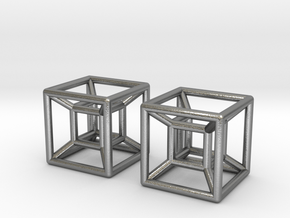 Two Hypercubes in Natural Silver