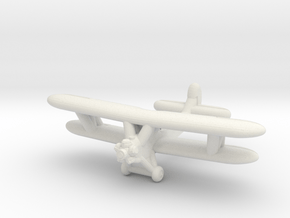 Po-2 Russian Biplane in White Premium Versatile Plastic