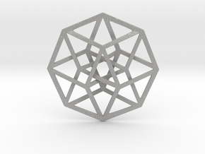 4D Hypercube (Tesseract) 2.5" in Aluminum