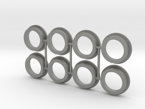 8 Portholes (1" or 26mm outside diameter) in Gray PA12