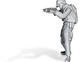 Black Mesa Containment Unit - D in Tan Fine Detail Plastic