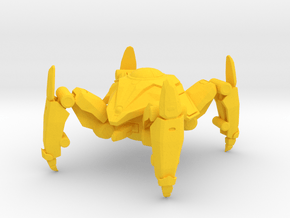 1/60 Game Piece Dragoon in Yellow Processed Versatile Plastic