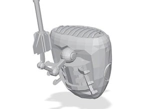 Speakerbot in Tan Fine Detail Plastic