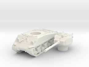 M4A3 76 scale 1/87 in White Natural Versatile Plastic