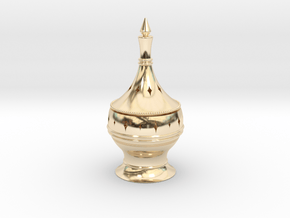 Inscent Burner #1 in 14k Gold Plated Brass