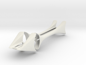 X fenders 4.75” Wheel Base in White Natural Versatile Plastic