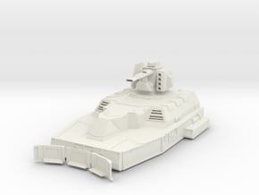 Hover Tank - Beam Cannon in White Natural Versatile Plastic