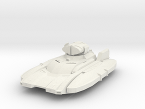 Hover Dacek Tank - Beam Weapon in White Natural Versatile Plastic