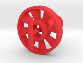 Sawkos and Surfos Propeller in Red Processed Versatile Plastic