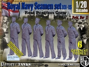 1/20 RN Seamen Rest Set101-15 in White Natural Versatile Plastic