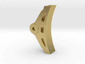 3/4" EMD Brake Shoe in Natural Brass