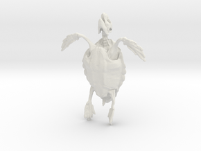 Great A Turtle Skeleton in White Natural Versatile Plastic
