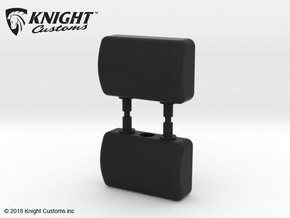 CT10015 C10 Headrests in Black Natural Versatile Plastic